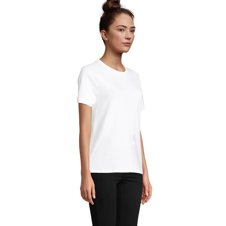 T-shirt unisexe personnalisable en coton pique bio 180 gr/m² | NEOBLU® - Loris White | pandacola - 2