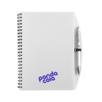 Carnet personnalisable A5 140 pages lignées avec reliure en spirale et stylo - Shario | pandacolach - thumb - 1
