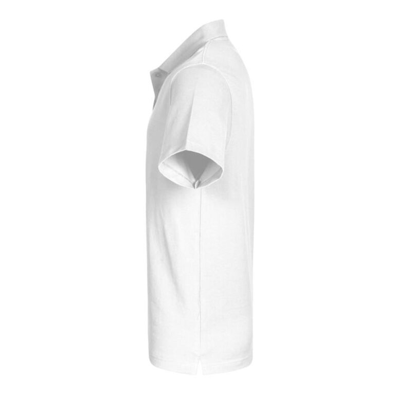 Polo personnalisable à maille piquée en coton 220 gr/m² | PROMODORO® - Vincent White Homme | pandacola - 2