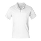 Polo personnalisable à maille piquée en coton 220 gr/m² | PROMODORO® - Vincent White Homme | pandacolach - thumb