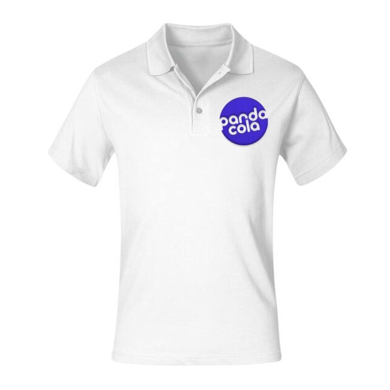Polo personnalisable à maille piquée en coton 220 gr/m² | PROMODORO® - Vincent White Homme | pandacolach