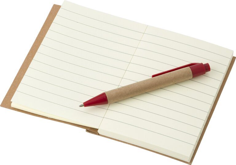 Carnet personnalisé cartonné 160 pages lignées avec stylo - Cartopad | pandacolach - 2