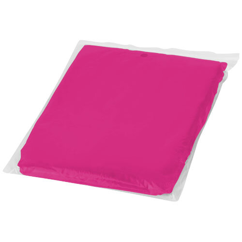 Poncho publicitaire jetable avec capuche - Ziva | pandacolach