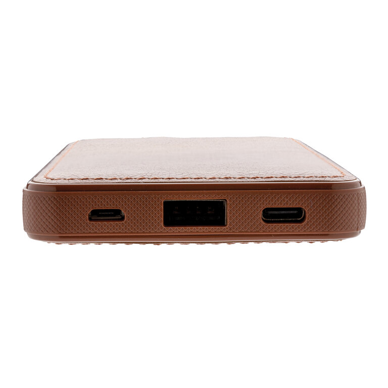 Batterie de secours personnalisable 10.000 mAh en PU - Tusca | pandacolach - 4