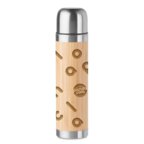 Bouteille isotherme publicitaire en bambou 400 mL - Bambeau | pandacolach - thumb - 1