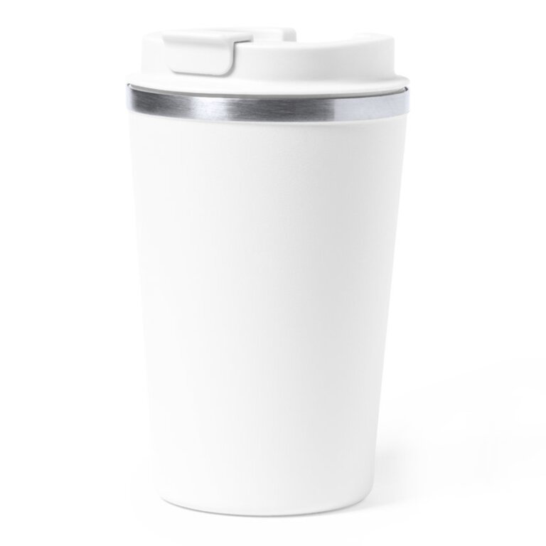 Mug isotherme personnalisé avec couvercle 350 ml - Ravive | pandacolach