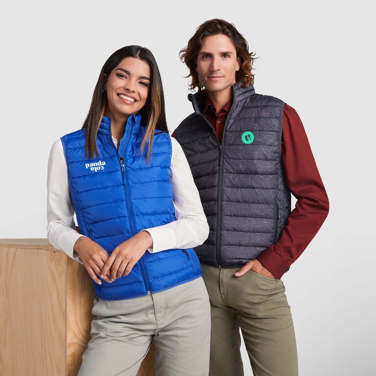 Doudoune personnalisée mixte sans manches en polyester 300T 290 gr/m² - Fribourg | pandacolach