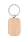 Porte-clés personnalisé en bois rectangulaire - Poty Woody | pandacola - thumb - 2