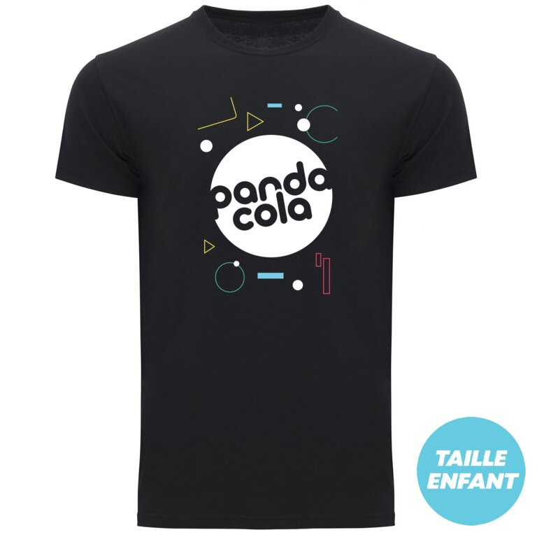 T-shirt publicitaire enfant col rond quadruple épaisseur 180 gr/m² - Saga | pandacolach