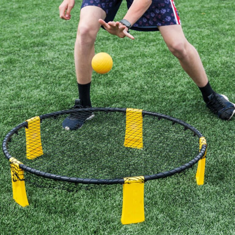 Jeu de balle personnalisé avec filet circulaire - Rebondi | pandacolach - 2