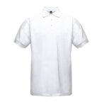 Polo personnalisable homme blanc en coton piqué à boutons colorés personnalisable 210 gr/m² - Mashou White | pandacola - thumb