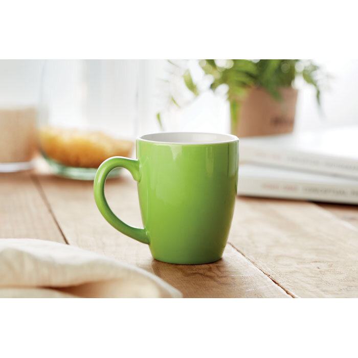 Mug publicitaire coloré en céramique 300 ml - Colour Trent | pandacola - 2