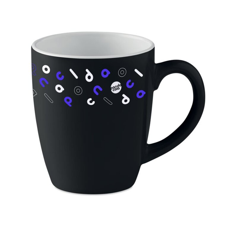 Mug publicitaire coloré en céramique 300 ml - Colour Trent | pandacolach