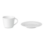 Tasse personnalisable en porcelaine 180 ml avec sous de tasse - Posai | pandacola - thumb