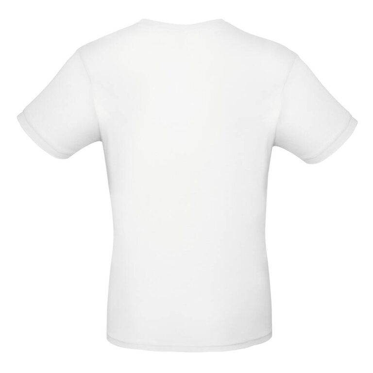 T-shirt personnalisé col rond homme blanc en coton 145 gr/m² | B&C® - Bicy White | pandacola - 1