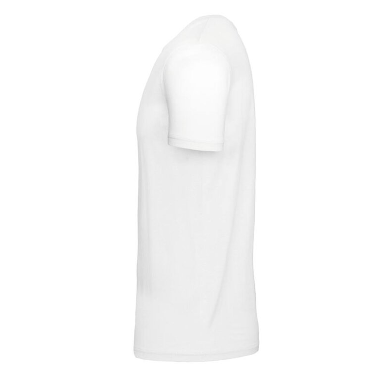 T-shirt personnalisé col rond homme blanc en coton 145 gr/m² | B&C® - Bicy White | pandacola - 2