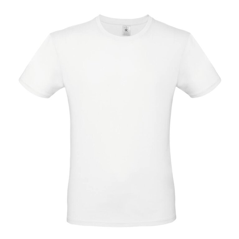 T-shirt personnalisé col rond homme blanc en coton 145 gr/m² | B&C® - Bicy White | pandacolach
