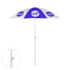 Parasol personnalisé rond en plastique pans arrondis - Bahamas round | pandacola - thumb - 1