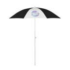 Parasol personnalisé rond en plastique pans arrondis - Bahamas round | pandacola - thumb - 2