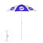 Parasol personnalisé rond en plastique pans arrondis - Bahamas round | pandacolach - thumb - 1