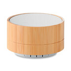 Haut-parleur publicitaire bluetooth en bambou - Sound Bamboo | pandacola - thumb - 3