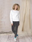 Sweat femme personnalisé à col rond en coton bio 280 g/m² - Jasper | pandacola - thumb - 3