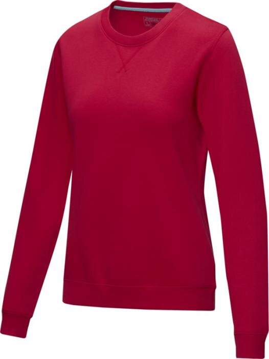 Sweat femme personnalisé à col rond en coton bio 280 g/m² - Jasper | pandacolach
