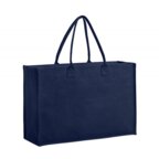 Sac personnalisable fond rigide en coton et canva 340 gr/m² - Balade Color | pandacola - thumb