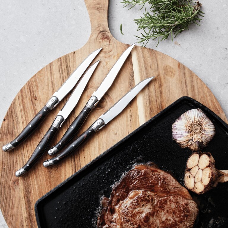 Set de 4 couteaux personnalisé à viande - Tranchan | pandacola - 4