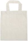 Mini sac shopping personnalisable en coton 110 gr/m² 23,5 x 25 cm- Calixte | pandacola - thumb - 1