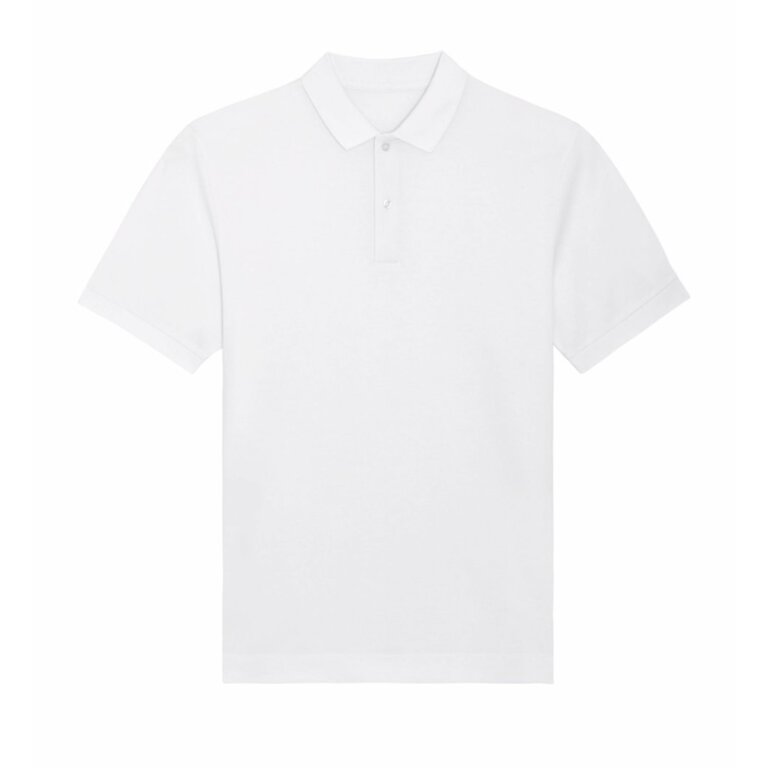 Polo personnalisable mixte certifié coton GOTS 230 gr/m² | STANLEY/STELLA® - Prepster White | pandacolach