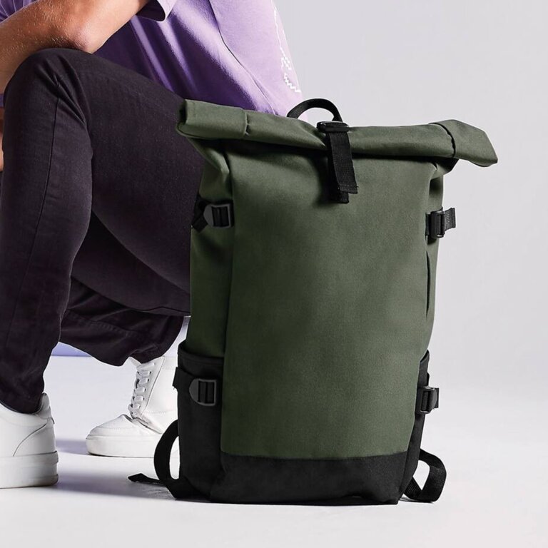 Sac à dos personnalisable avec rabat enroulable - Mano | pandacola - 3