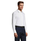 Chemise homme en stretch blanche - Louxor | pandacola - thumb - 1