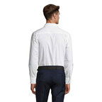Chemise homme en stretch blanche - Louxor | pandacola - thumb - 2