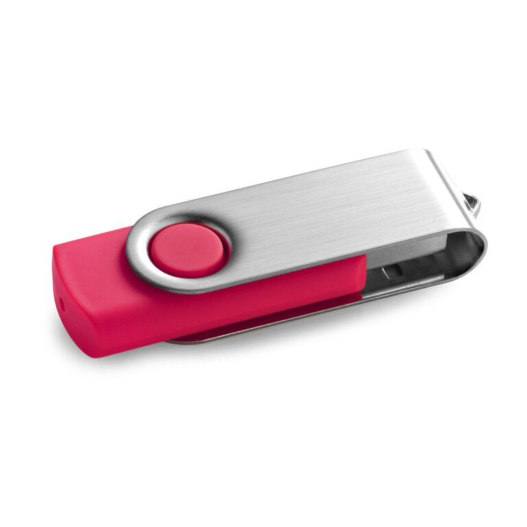 Clé USB personnalisable avec clip rotatif en métal - Twister | pandacolach