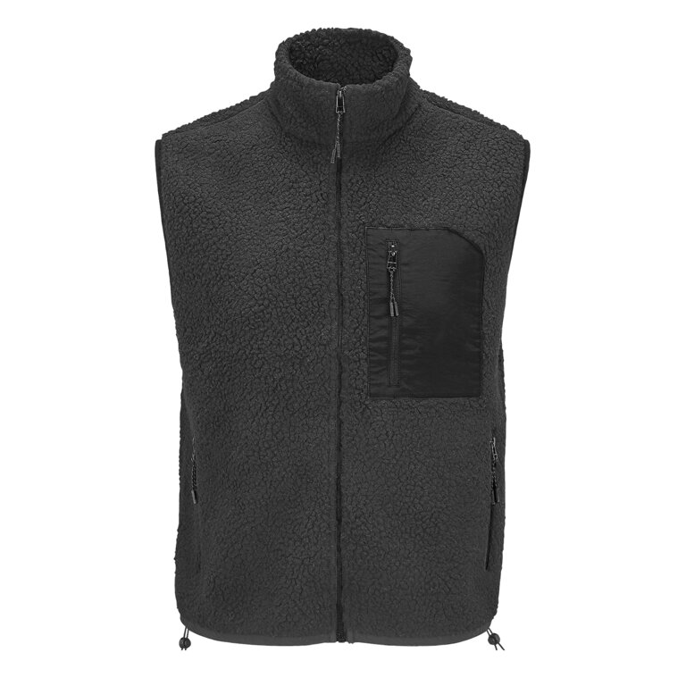 Bodywarmer personnalisé mixte en polyester recyclé 440T - Fury Bw | pandacolach