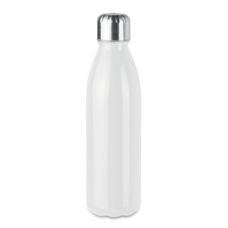 Bouteille publicitaire en verre 650 ml avec bouchon en inox - Aspen Glass | pandacola