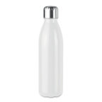 Bouteille publicitaire en verre 650 ml avec bouchon en inox - Aspen Glass | pandacolach - thumb