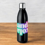 Bouteille publicitaire en verre 650 ml avec bouchon en inox - Aspen Glass | pandacolach - thumb - 2