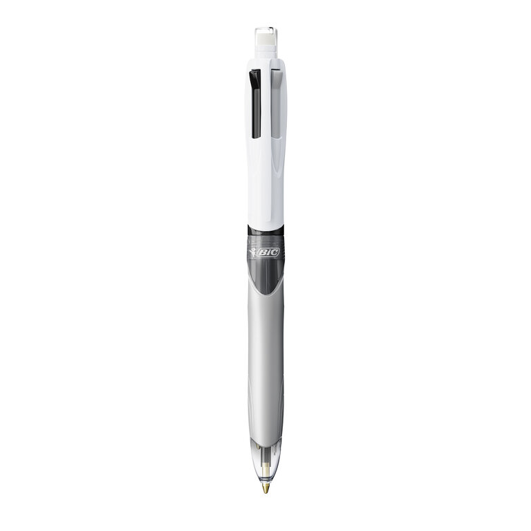 Stylo 4 couleurs portemine publicitaire BIC® - 4 Couleurs 3+1HB | pandacolach - 1