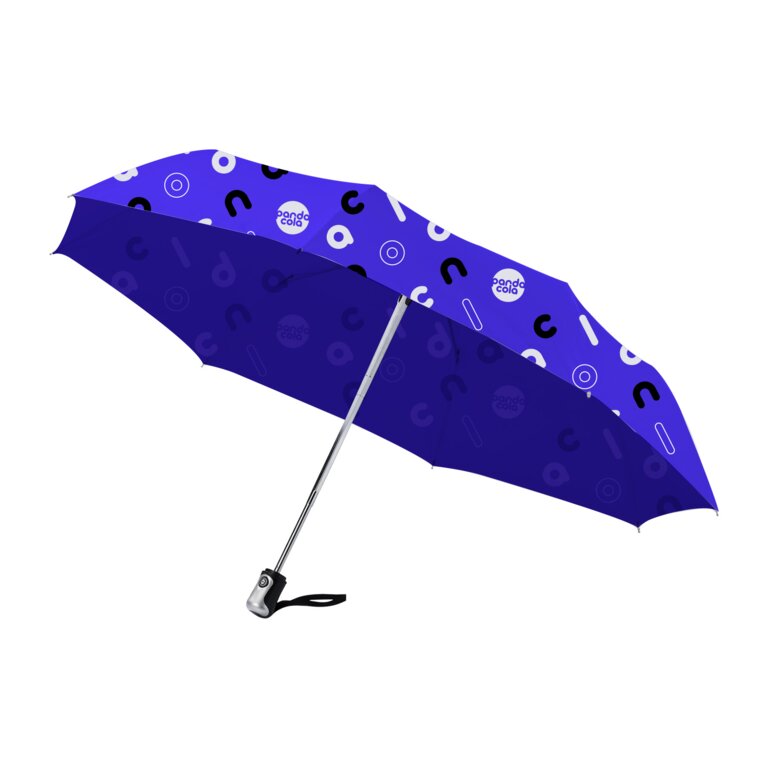 Parapluie pliable personnalisé en sublimation en rPET 21" - Plasub | pandacola