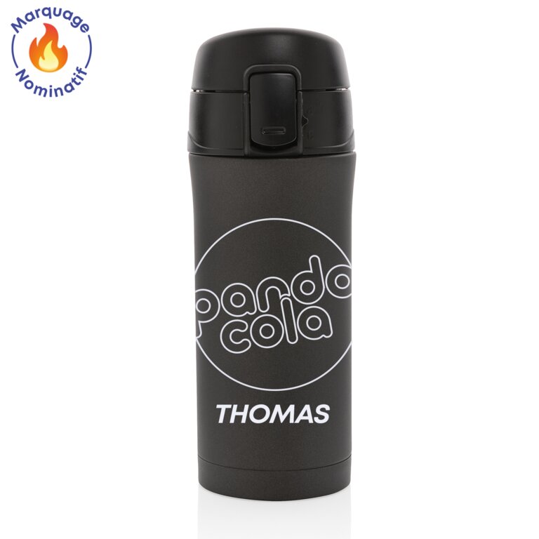 Mug personnalisable à verrouillage facile personnalisation avec votre prénom  300 ml - Clindy Own | pandacolach
