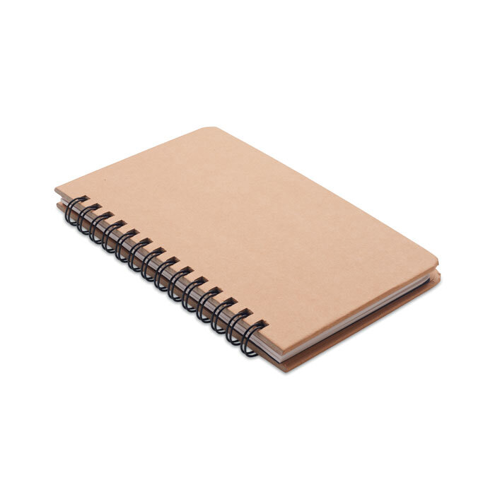 Carnet en papier FSC personnalisable 144 pages lignées avec graines de plantation à l'intérieur - Grownotebook | pandacola