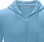 Sweat homme personnalisé à capuche avec zip et poches en coton bio 280 g/m² - Ruby | pandacola - thumb - 3