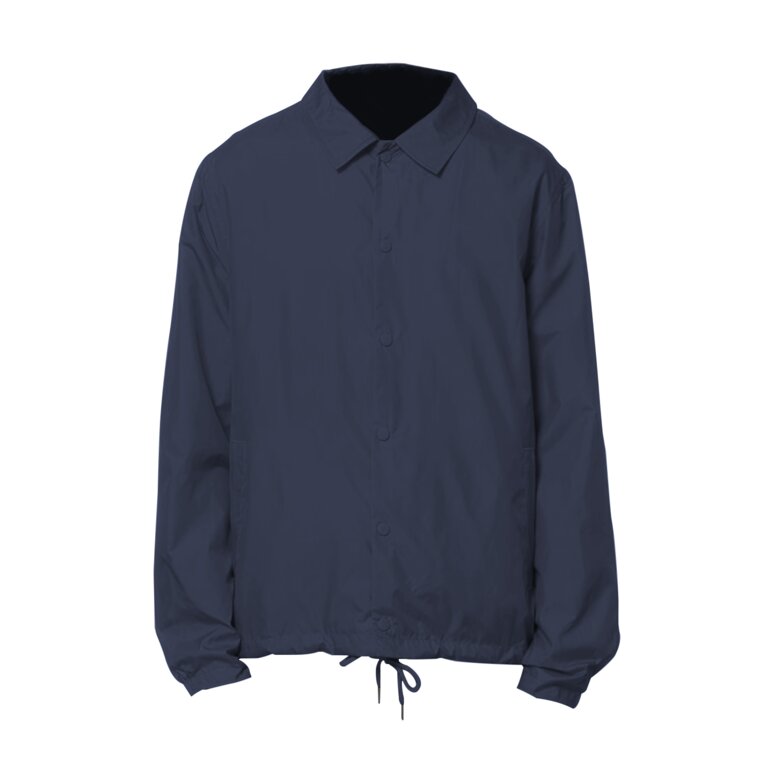 Veste personnalisée mixte à bouton en polyester recyclé 75 gr/m² | STANLEY/STELLA® - Coacher | pandacolach
