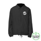 Veste personnalisée mixte à bouton en polyester recyclé 75 gr/m² | STANLEY/STELLA® - Coacher | pandacolach - thumb - 2