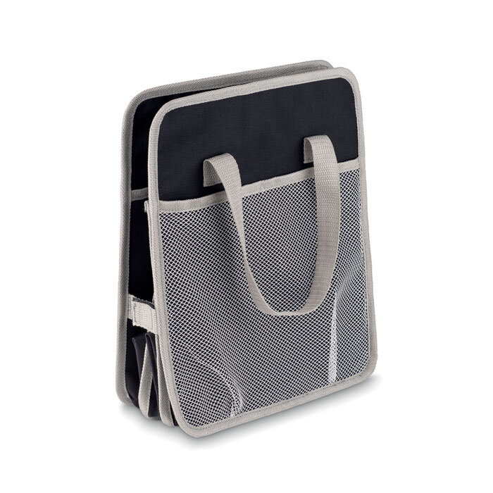 Organiseur de voiture publicitaire pliable 3 rangements - Organizer | pandacola - 1