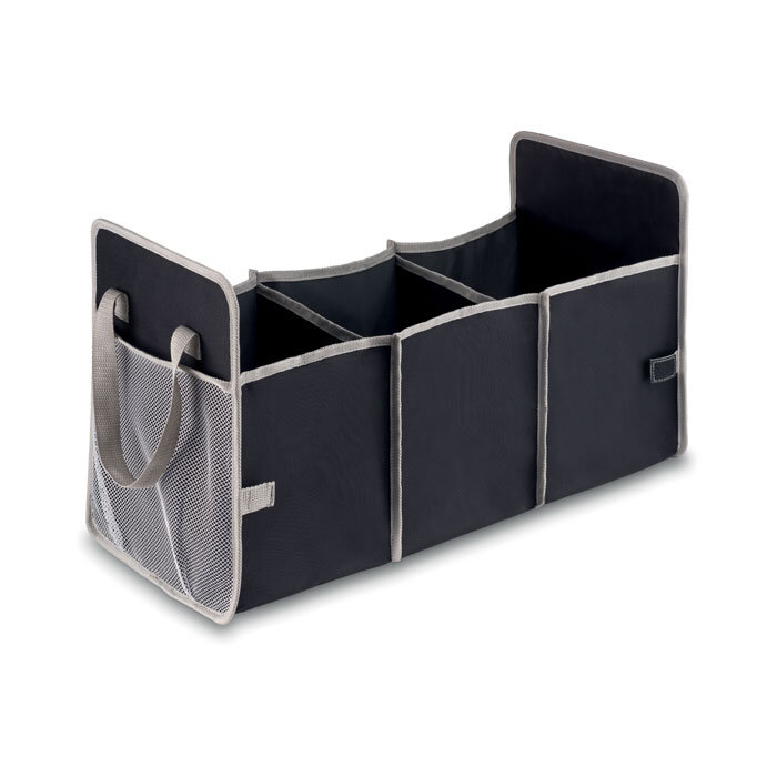 Organiseur de voiture publicitaire pliable 3 rangements - Organizer | pandacolach