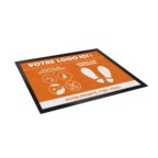 Tapis antidérapant personnalisable en quadrichromie 40x60 cm - Kapis | pandacola - thumb - 1