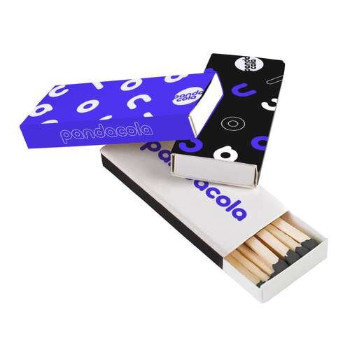 Boîte de grandes allumettes personnalisées - Bruni | pandacolach